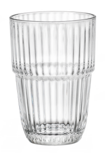 Bormioli Rocco Longdrinkglazen Stapelbaar - Waterglazen - Barshine - 380 ml - 6 stuks