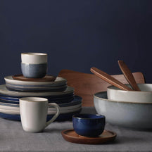 ASA Selection Ontbijtborden / Dessertborden Saisons Sand ø 21 cm - 4 Stuks