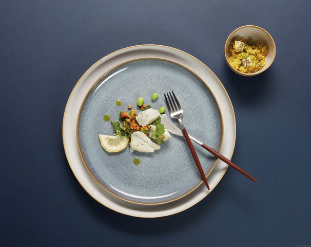 ASA Selection Ontbijtborden / Dessertborden Saisons Denim ø 21 cm - 4 Stuks