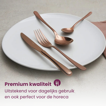 Sambonet Bestekset Taste - Vintage Koper - 36 delig / 6 personen