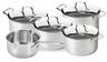 Beka Pannenset Maestro 5-Delig - zonder anti-aanbaklaag - geschikt voor alle warmtebronnen (Kookpannen, Steelpan & Soeppan)