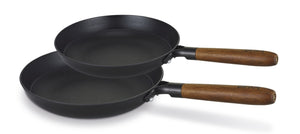 Beka Koekenpannenset Mandala 2-Delig Gietijzer ø 24 & 28 cm - keramische anti-aanbaklaag