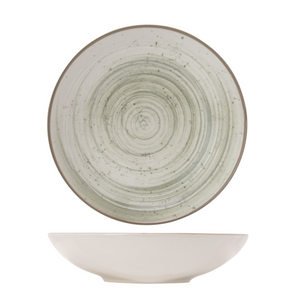 Cosy & Trendy Diepe Borden / Pastaborden Sintra Ivy Green ø 21 cm - 4 Stuks