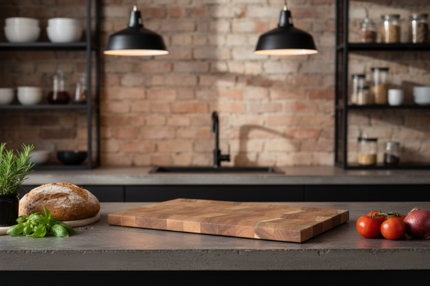 Cookinglife Snijplank Hout Acacia Pure Wood 36 x 23 cm - Houten Snij- en Bereidingsplank