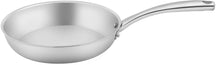 Sola Koekenpannenset Green Cooking+ Triply RVS 3-delig - ø 20, 24 & 28 cm - geschikt voor alle warmtebronnen - zonder anti-aanbaklaag