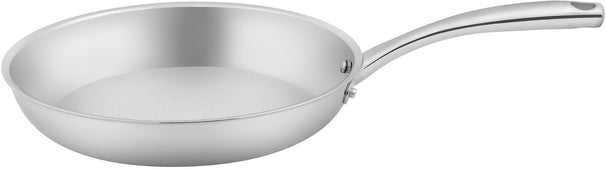 Sola Koekenpan Green Cooking Triply RVS ø 28 cm - geschikt voor alle warmtebronnen - zonder anti-aanbaklaag