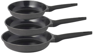 Sola Koekenpannenset Ceramic Deluxe 3-Delig - ø 20, 24 en 28 cm - keramische anti-aanbaklaag