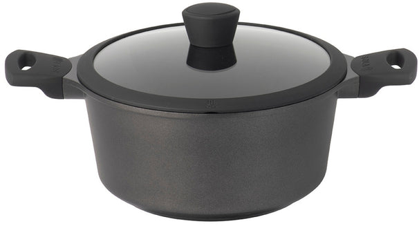 Sola Braadpan met deksel Ceramic Deluxe ø 24 cm - keramische anti-aanbaklaag