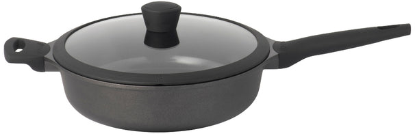 Sola Hapjespan / Sauteerpan met deksel Ceramic Deluxe ø 28 cm - keramische anti-aanbaklaag
