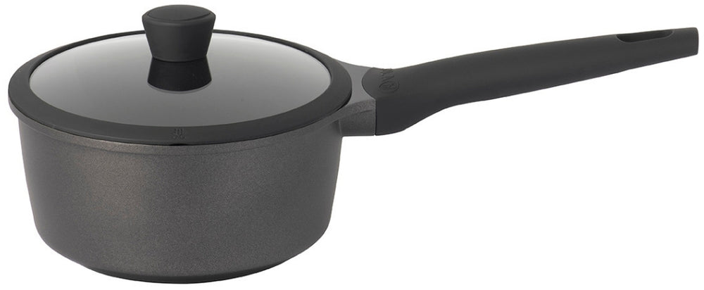 Sola Steelpan met deksel Ceramic Deluxe - Keramische anti-aanbaklaag - ø 18 cm / 1.5 liter - geschikt voor alle warmtebronnen