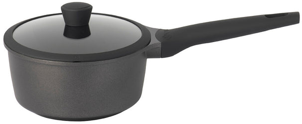 Sola Steelpan met deksel Ceramic Deluxe - Keramische anti-aanbaklaag - ø 18 cm / 1.5 liter - geschikt voor alle warmtebronnen