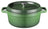 Sola Braadpan met deksel Gietijzer - Groen - ø 28 cm / 5 Liter - geëmailleerde anti-aanbaklaag