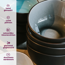 Cosy & Trendy Kleine Kommen Streetfood ø 12 cm / 350 ml - 10 Stuks