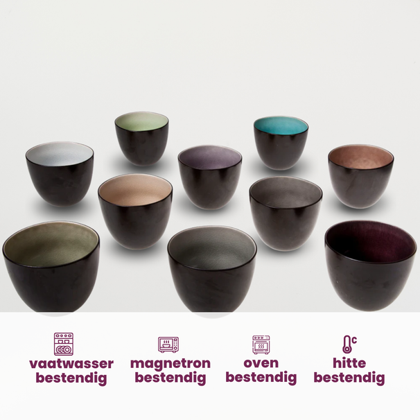 Cosy & Trendy Espresso Kopjes Streetfood 120 ml - 10 Stuks