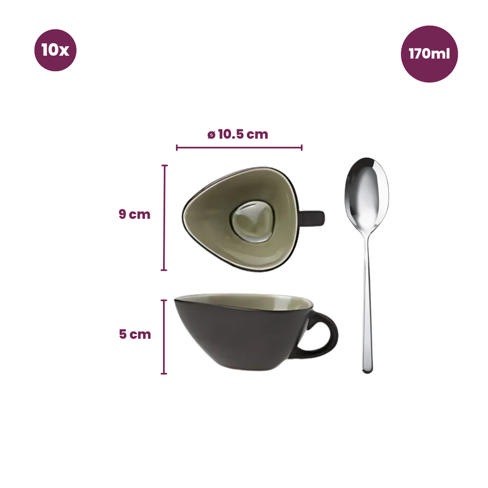 Cosy & Trendy Saucieres Streetfood 170 ml - 10 Stuks