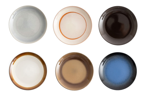 Studio Tavola Ontbijtborden / Dessertborden Earth ø 20 cm - 6 stuks