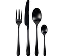 Studio Tavola Bestekset - Modern - Zwart - 16-delig / 4 personen
