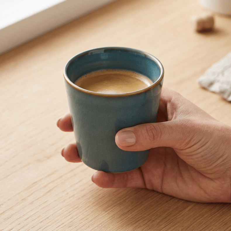 Studio Tavola Koffieset - Koffiekopjes & Cappuccinokopjes - Storm - 12 stuks