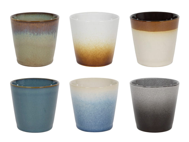 Studio Tavola Koffiekopjes / Senseo Kopjes - Storm - 200 ml - 6 stuks