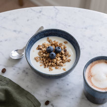 Studio Tavola Koffie- & Ontbijtset Wind 18-delig - 6 Koffiekopjes, 6 Cappuccinokopjes & 6 Kommen