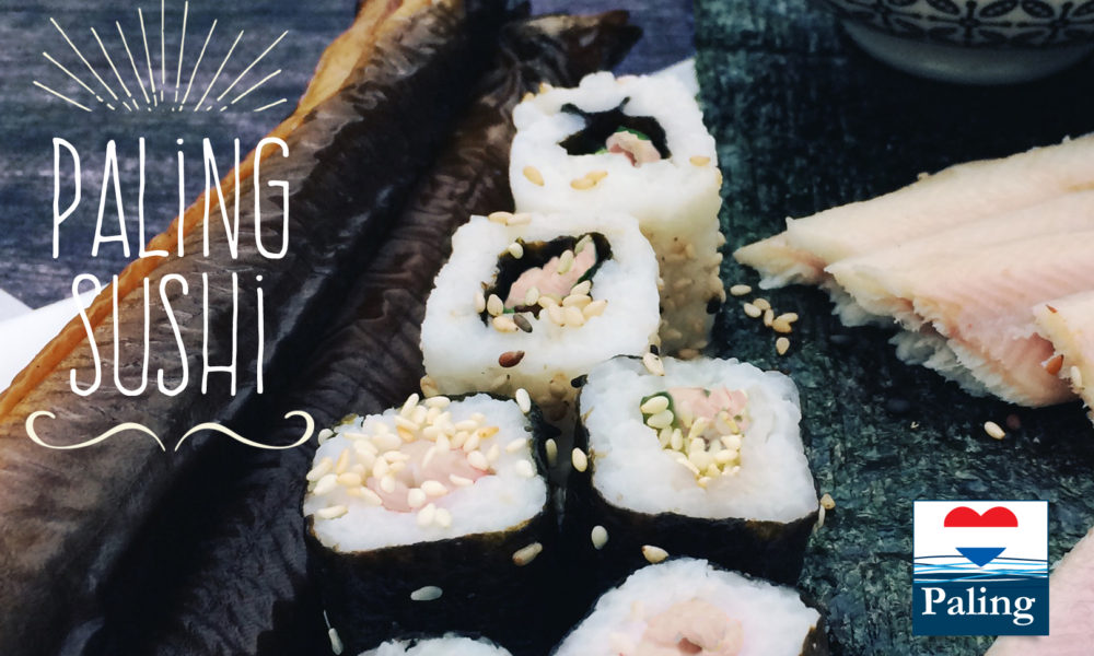 Maak zelf heerlijke sushibroodjes met gerookte paling en avocado