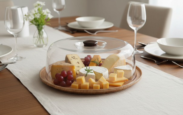 BonBistro Taartstolp / Stolp / Kaasstolp / Afdekstolp Buffet - ø 30.5 cm