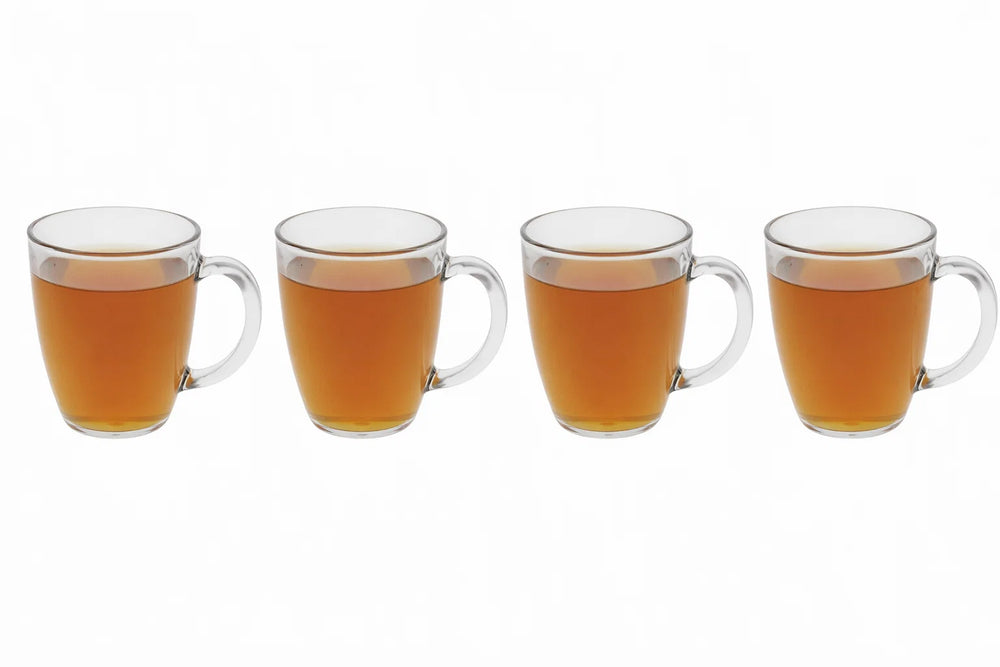 Cookinglife Theeglazen Kunststof - CampVibe - Outdoor - Onbreekbaar - 380 ml - 4 Stuks
