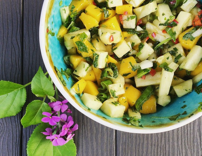 Frisse en fruitige salsa perfect voor zomerse BBQ-avonden