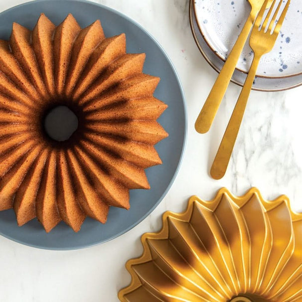 Nordic Ware Tulbandvorm Brilliance Bundt Goud - Gietaluminium - ø 26 cm