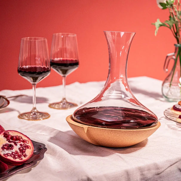 Vacu Vin Decanteerkaraf Swirling Carafe - Kristalglas - 1 liter