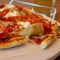 Maak hem met een pizza baksteen!