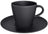 Villeroy & Boch Koffiekop en Schotel Manufacture Rock - Zwart - 160 ml