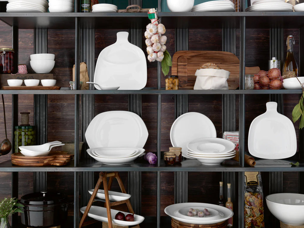 Villeroy & Boch Serviesset Artesano Original 12-delig / 4 personen - 4 dinerborden, 4 ontbijtborden en 4 diepe borden