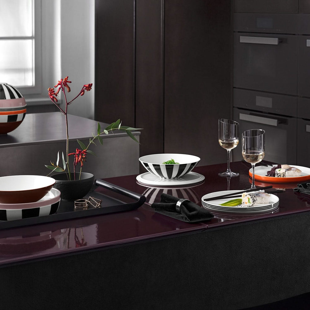 Villeroy & Boch Serviesset La Boule - Memphis 7-delig / 2 personen - 2x kom, 2x schaal, 2x universeel bord, 1x serveerschaal