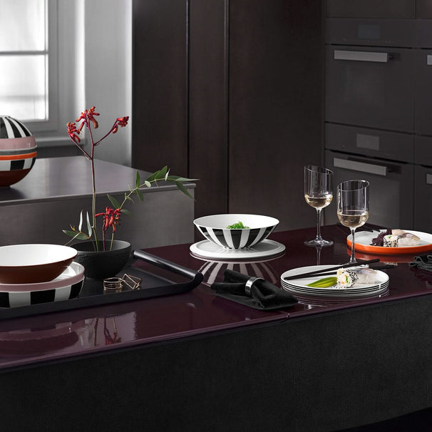 Villeroy & Boch Serviesset La Boule - Memphis 7-delig / 2 personen - 2x kom, 2x schaal, 2x universeel bord, 1x serveerschaal
