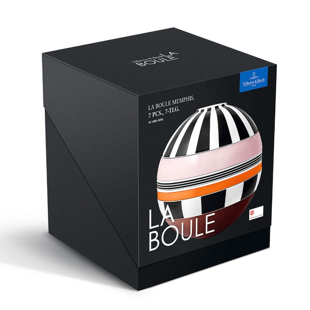 Villeroy & Boch Serviesset La Boule - Memphis 7-delig / 2 personen - 2x kom, 2x schaal, 2x universeel bord, 1x serveerschaal
