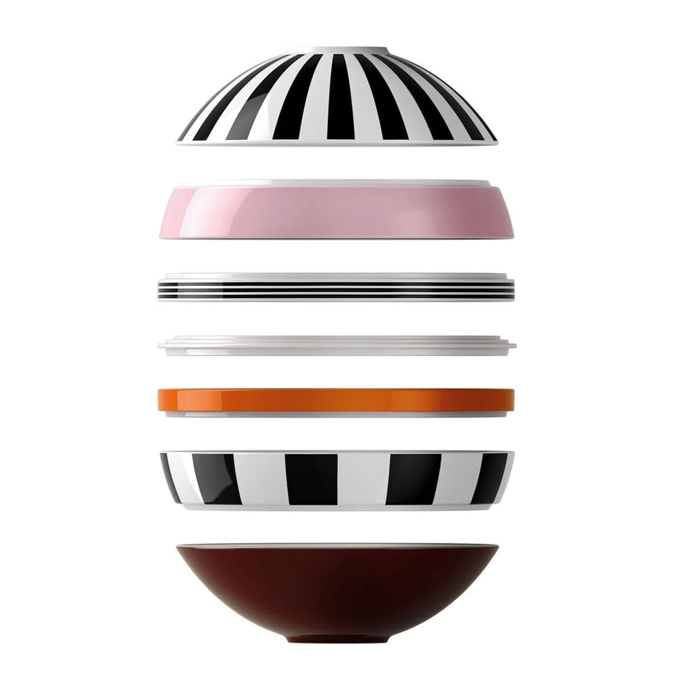 Villeroy & Boch Serviesset La Boule - Memphis 7-delig / 2 personen - 2x kom, 2x schaal, 2x universeel bord, 1x serveerschaal
