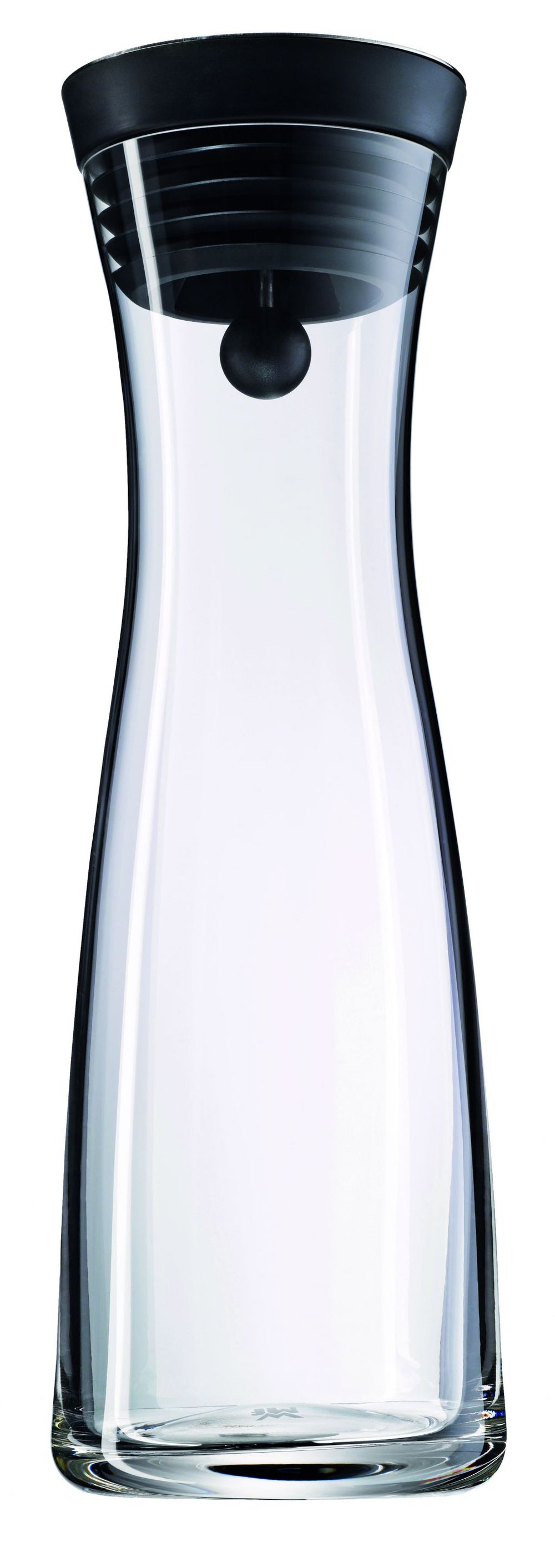 WMF Karaf / Waterkaraf - Basic - Drupvrij - Zwart / Zilver - 1 liter