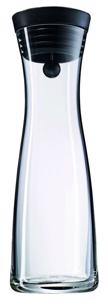 WMF Karaf / Waterkaraf - Basic - Drupvrij - Zwart / Zilver - 1 liter