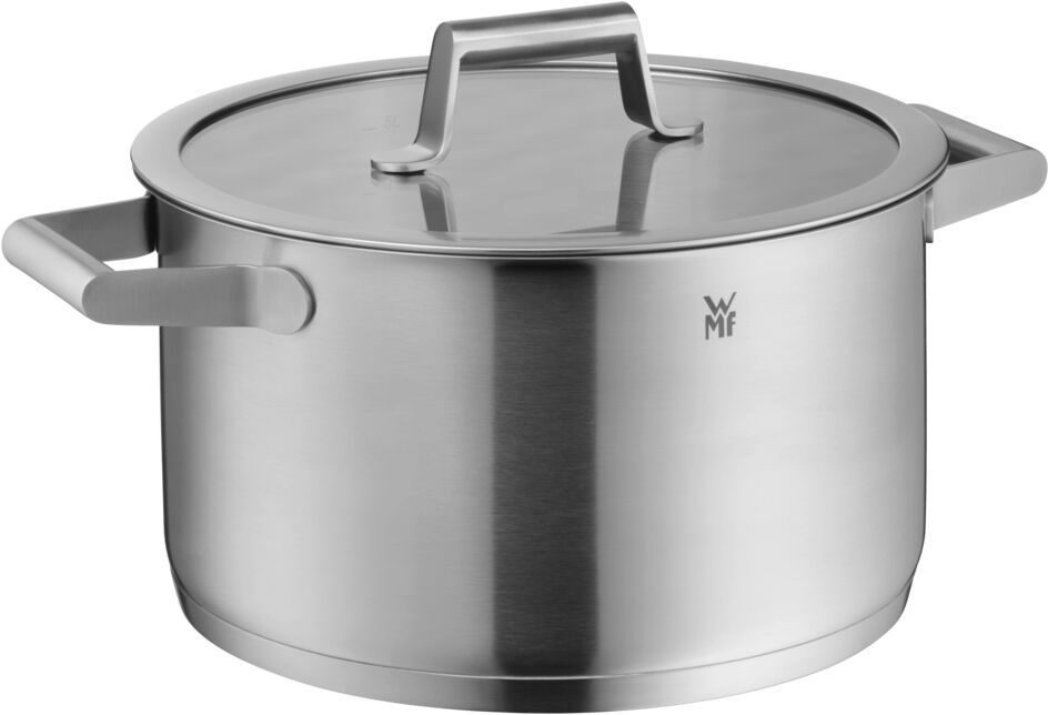WMF Pannenset Comfort Line - 5 Delig - Kookpan ø 16, 20, 20 en 24 cm en Steelpan ø 16 cm