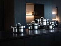 WMF Pannenset Compact Cuisine 5-Delig Inclusief GRATIS Cookinglife Kookgerei set - Kookpan ø 16, 16, 20 en 20 cm en Steelpan ø 14 cm