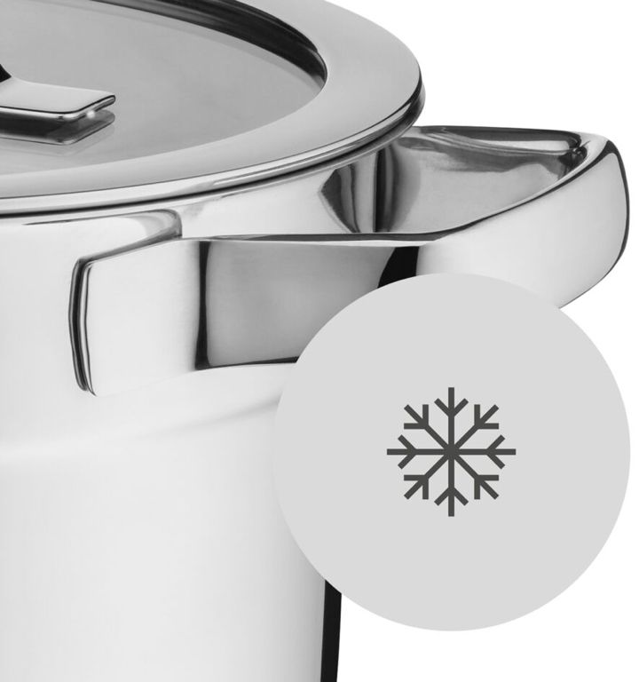 WMF Pannenset Compact Cuisine 5-Delig Inclusief GRATIS Cookinglife Kookgerei set - Kookpan ø 16, 16, 20 en 20 cm en Steelpan ø 14 cm