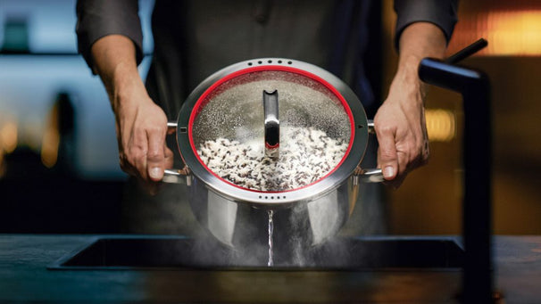 WMF Pannenset Function 4 - RVS - 5 Delig - Downdraft Geschikt - Kookpan ø 16, 20, 20 en 24 cm en Steelpan ø 16 cm