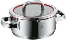 WMF Pannenset Function 4 - RVS - 5 Delig - Downdraft Geschikt - Kookpan ø 16, 20, 20 en 24 cm en Steelpan ø 16 cm