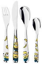 WMF Kinderbestek Minions 4 delig