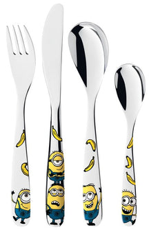 WMF Kinderbestek Minions 4 delig