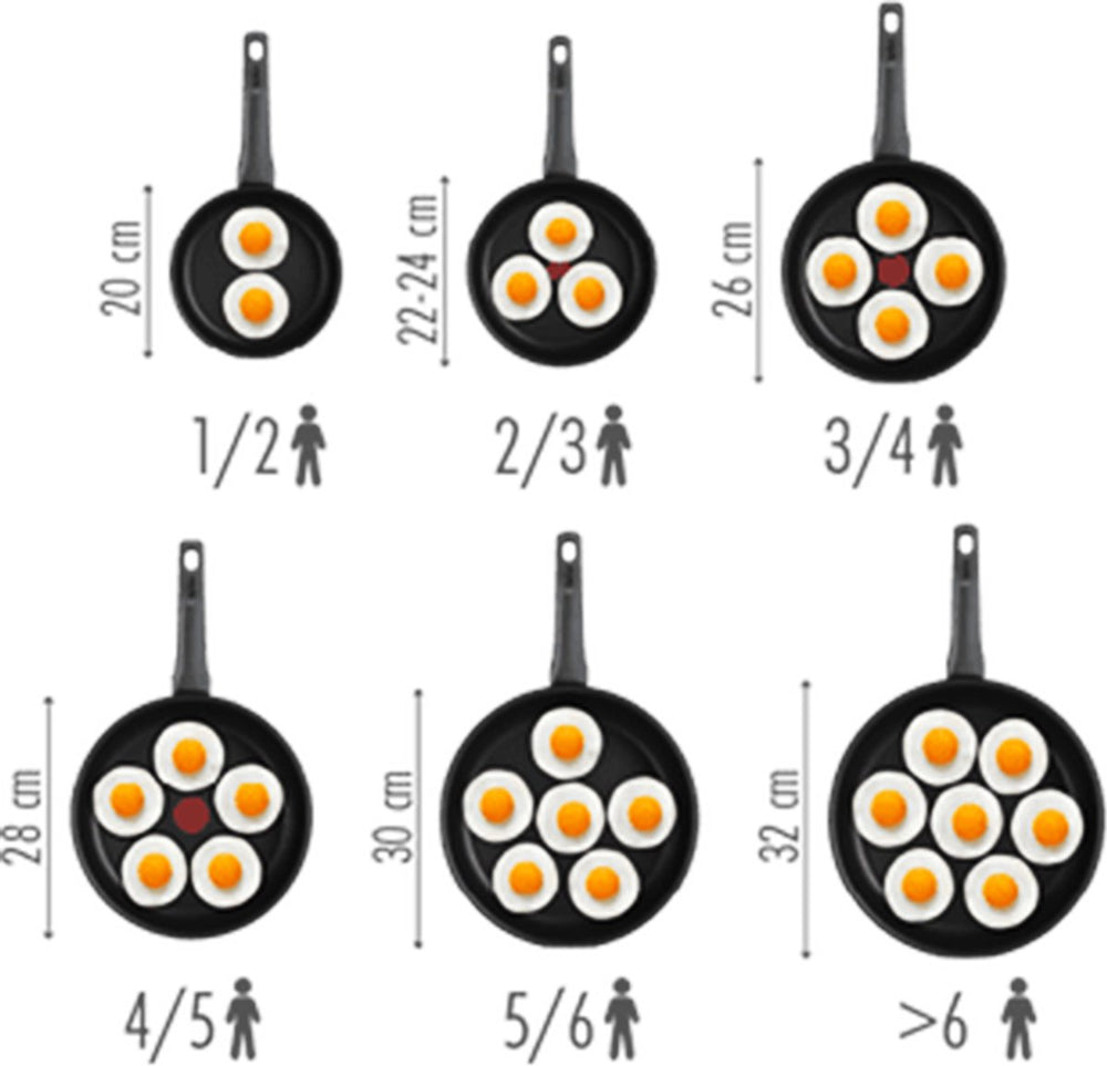 WMF Koekenpan Profi Resist - Non Stick - ø 24 cm - geschikt voor alle warmtebronnen - standaard anti-aanbaklaag