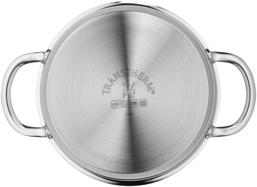 WMF Pannenset Mini - 5 Delig - Kookpan ø 16, 20, 20 en 24 cm en Steelpan ø 16 cm