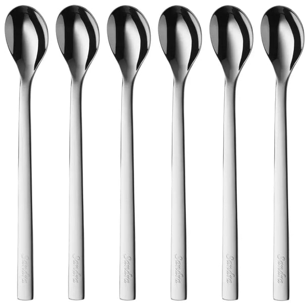 WMF Latte Macchiatolepels Nuova - 6 stuks