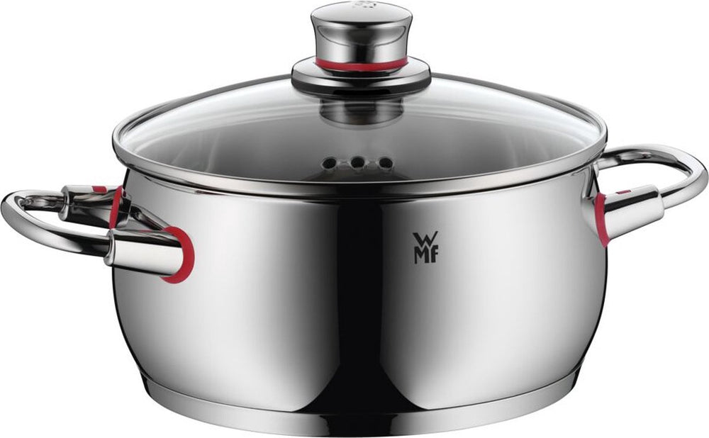 WMF Pannenset Quality One - RVS - 5 Delig - Kookpan ø 16, 20, 20 en 24 cm en Steelpan ø 16 cm